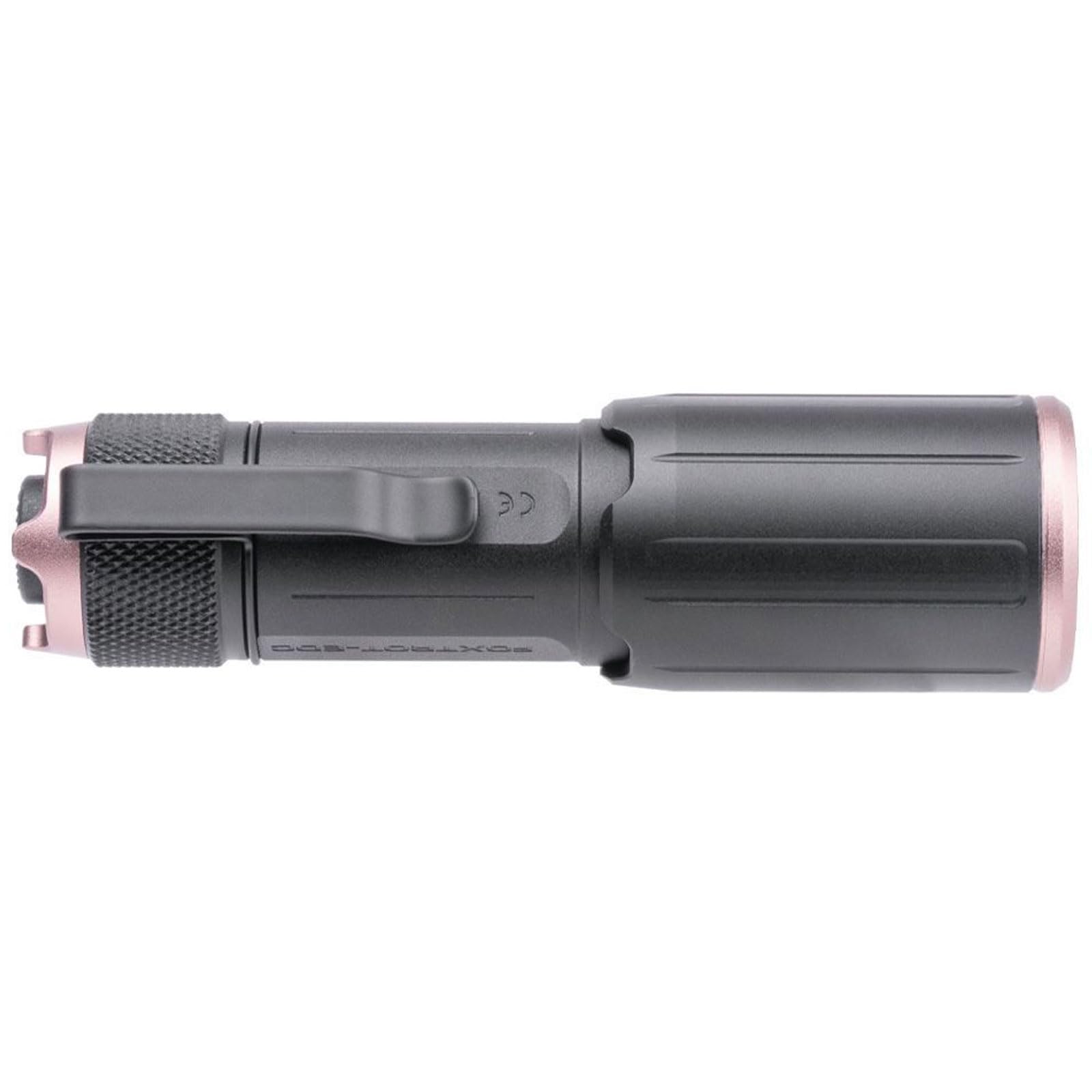 Sig Sauer Foxtrot-EDC 1350 Lumens Durable Waterproof Tactical Handheld Flashlight with Metal Deep Carry Pocket Clip, Compact Rose - Image 7
