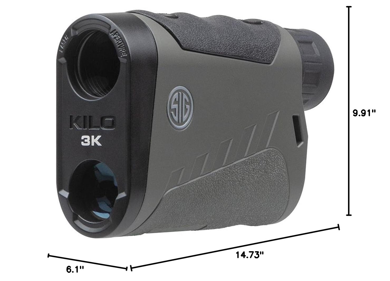 SIG SAUER KILO3K 6X22MM Compact Lightweight Waterproof Accurate Laser Rangefinder |BDX-U/X, Red OLED Display (SOK3K602) - Image 7