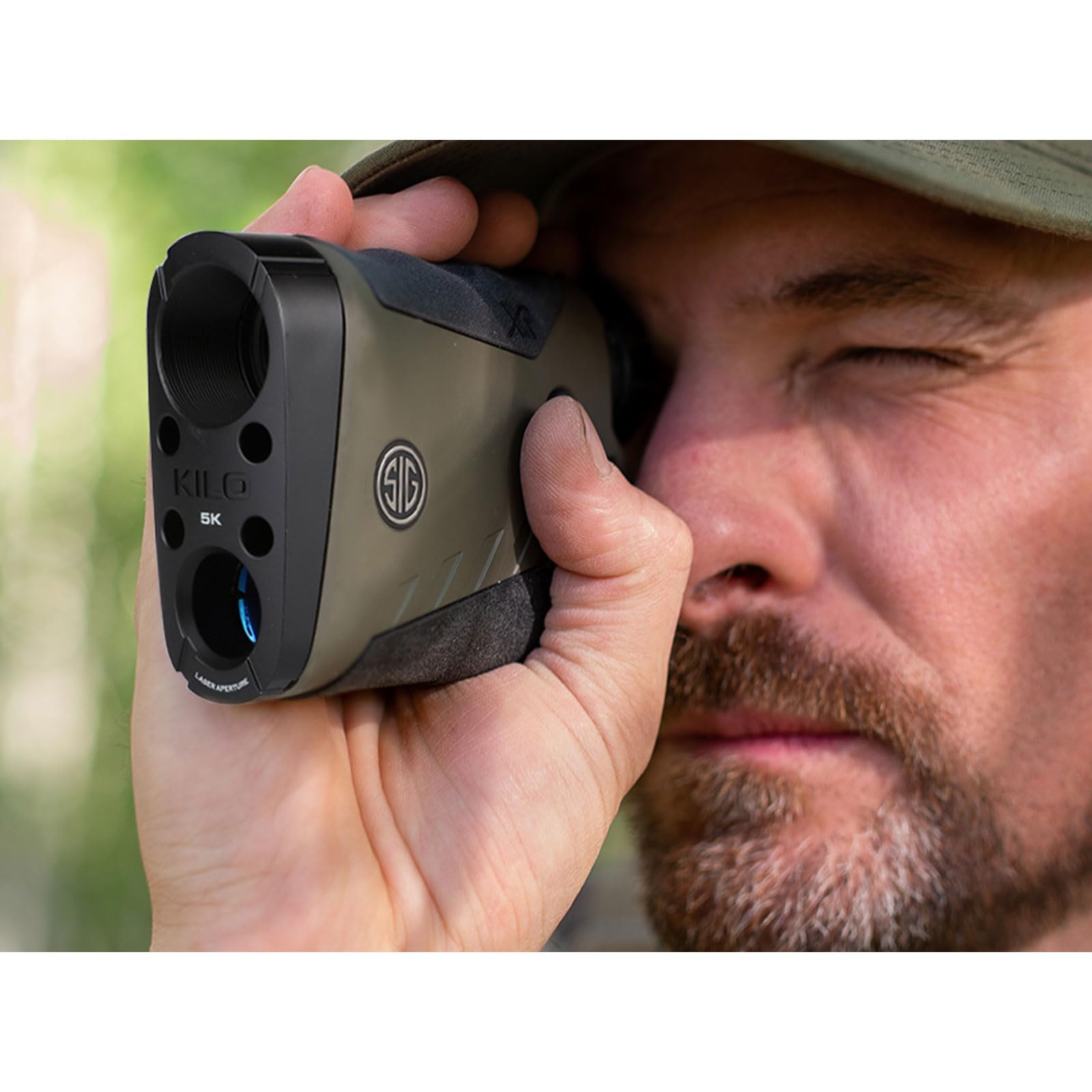 Sig Sauer KILO5K 7 x 25 mm Tactical Hunting Durable High Accuracy 5000 Yards Reflective Range Digital Bluetooth Laser Monocular Rangefinder | Circle + Milling Grid Reticle - Image 7