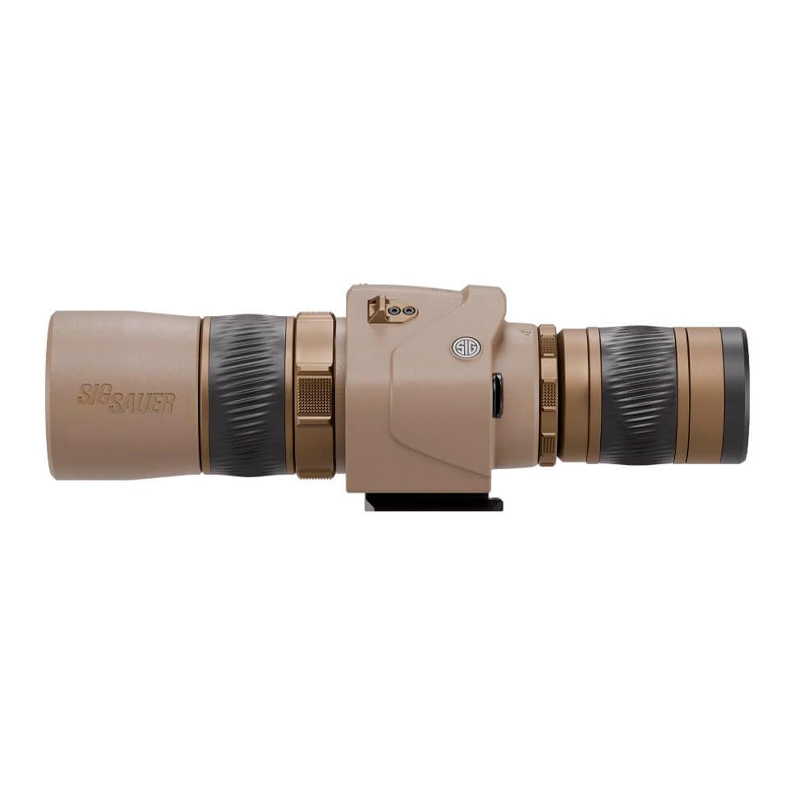 SIG SAUER OSCAR6 HDX PRO 16-32x60mm Image Stabilized Fast Focus Straight Eyepiece Waterproof Tripod Compatible Hunting Spotting Scope, Carry Case, Hand Strap, Lens Covers, Eyecup, Sunshade (SOO62001) - Image 3