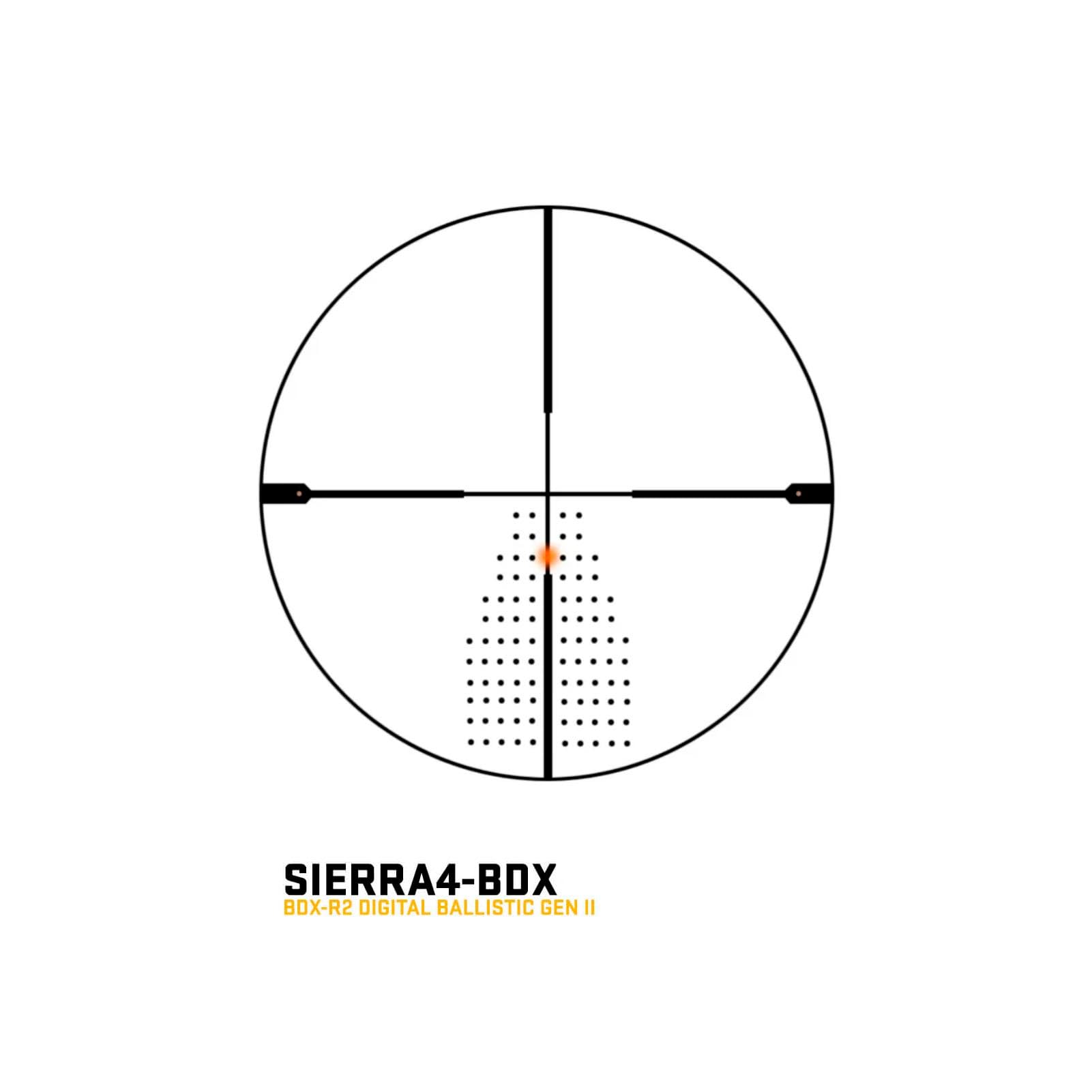 SIG SAUER SIERRA4-BDX 6-24x50mm Waterproof Hunting Precision Shooting Riflescope with BDX Ballistic Data Xchange, Clear Multi-Coated Optics, Illuminated BDX-R2 Digital Ballistic Reticle (SOSBDX46111) - Image 5